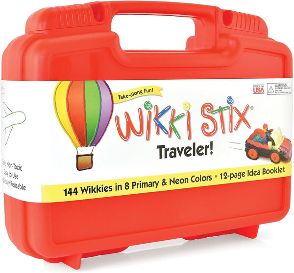 Traveler, Kids Travel Essential, 144, Red Carrying Case