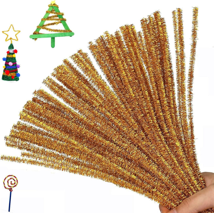 200PCS Pipe Cleaners with Instruction Manual 20 Colors Chenille Stems Bulk Art Craft Supplies Colorful Thick Fluffy Fuzzy Wire Sticks DIY Project for Kids Adults Back to School Supplies