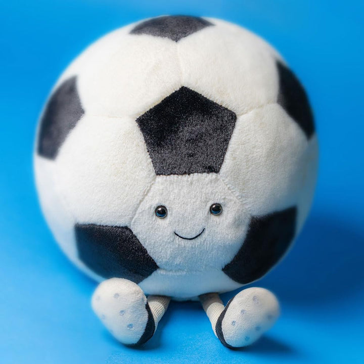 Amuseables Soccer Ball Stuffed Toy, 12 Inches - Soccer Ball Plush Gift for Sports Fans