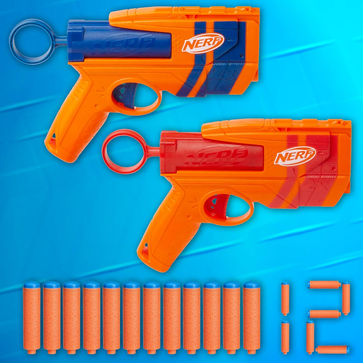 , Includes 2 Ward Blasters, 12 N1 Darts Compatible Only with  N Series Blasters, Kids Outdoor Games, Ages 8+