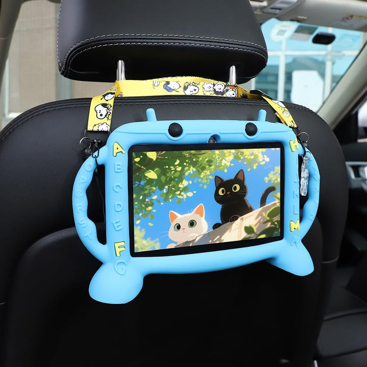 Kids Tablet, 7 Inch Tablet for Kids 3-10, Educational Learning Toddler Tablet Android 11, 3GB RAM+32GB ROM Storage, Google Play Youtube (Blue)