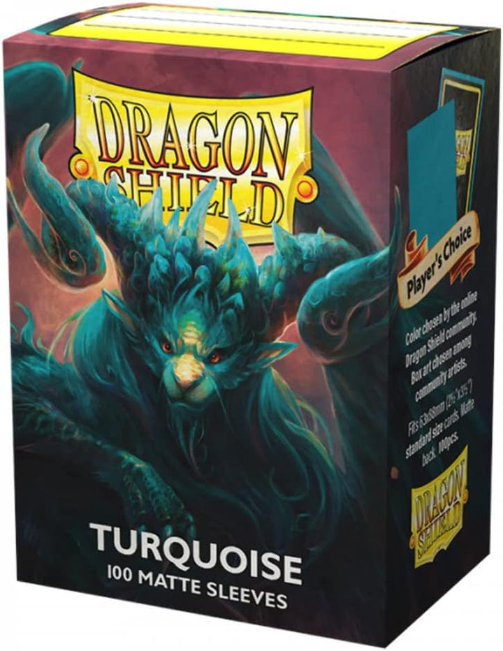 | Standard Size Card Matte Sleeves | 100 CT - Smooth & Tough Premium TCG Sleeves | Compatible with Pokemon, Flesh & Blood, One Piece & Magic the Gathering | Blood Red - Matte