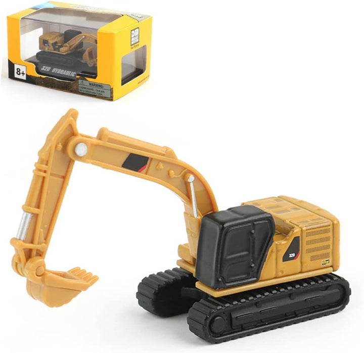 1:160 N Scale Alloy Construction Vehicles - 1 Pcs, Die Cast Mini Construction Truck Toys, Engineering Vehicle Model for N Scale Railroad, Train Set, Collection, Age 8+