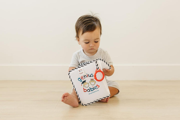 Baby'S First Photo Album - My First Family Photo Album for Baby - Soft Fabric, Baby Safe, Easy to Clean, Holds 17 Photos, Personalize with Your Favorite Pictures, No Hard Edges -