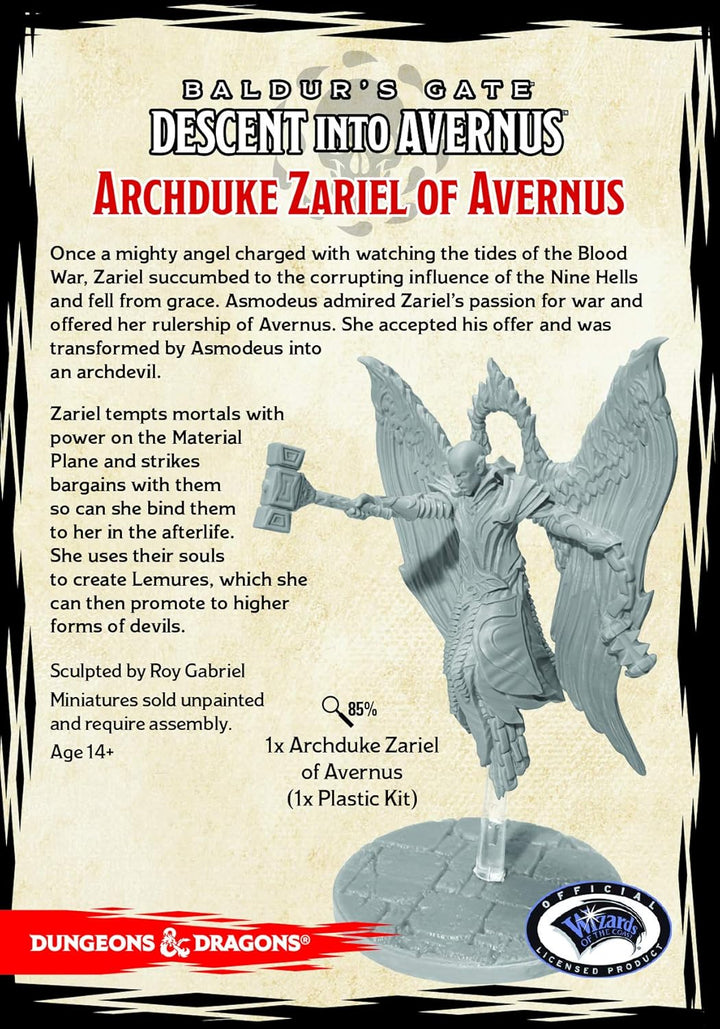 Descent into Avernus Zariel (1 Fig), Multicolor