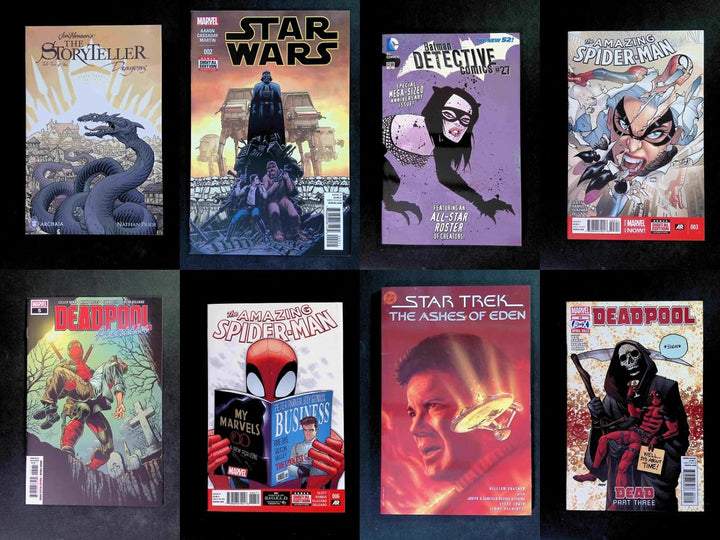 Huge 25+ Comic Book Lot -Marvel, DC, Indies VF+ to NM+ All. No Duplicates. a Fantastic Gift for All!