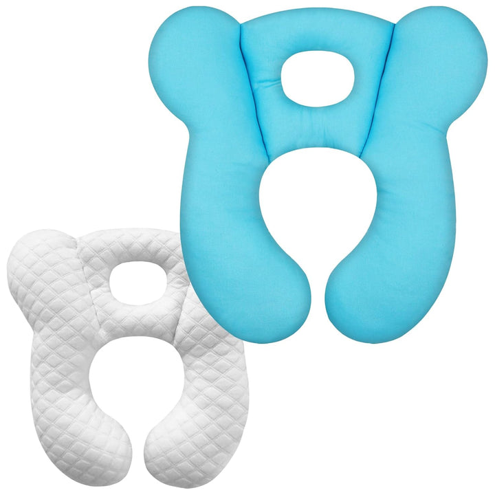 Baby Travel Pillow, Upgrade U-Shape Infant Pillow for Car Seat Pushchair and Stroller, Soft Comfortable Sleep Cushion for Kids Newborn and Toddler -Lion White