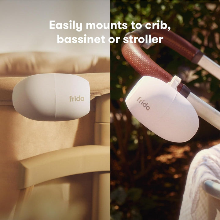Hands-Free Rocker Device with 5 Vibration Levels, Universal Stroller Accessories, Rechargeable for Cribs & Strollers, Water-Resistant Baby Soother