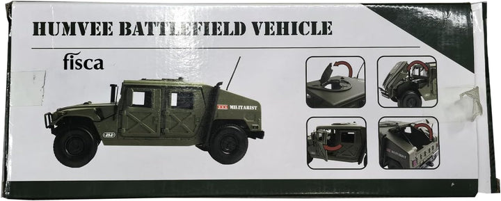 1/18 Scale Model Car Metal Diecast Military Armored Vehicle Battlefield Truck