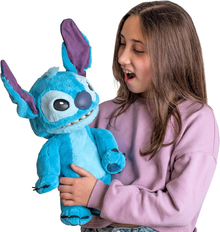 Disney Stitch Puppetronic by Realfx | with a Limited 1St Edition Certificate | Looks, Feels & Sounds Real! | Disney'S Lilo & Stitch | over 100 Action & Sounds | 18" High | Ages 6+