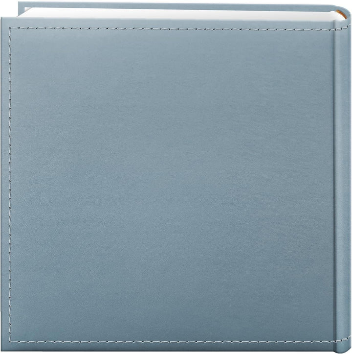 DA-200COLB/B 200-Pocket Embossed Baby Leatherette Frame Cover Album for 4 by 6-Inch Prints, Blue