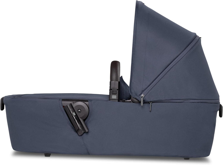 AER+ Carrycot for Newborn (0-6 Months) - One-Hand Foldable Cot - Breathable Mattress - Lightweight Stroller Bassinet for Baby (Up to 20Lbs)- Extended Sunhood - Water-Repellent (Sage Green)