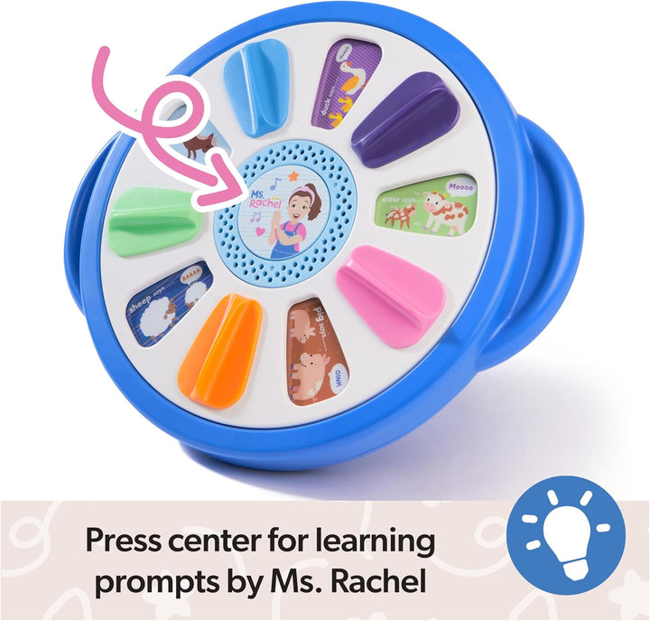 Official Spin along Learning Wheel with 3 Learning Play Modes, Educational Toys & Toddler Toys for Girls & Boys Ages 1-3+