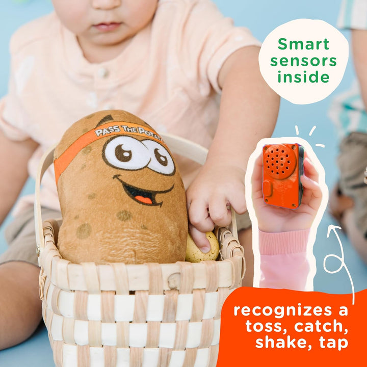, Pass the Potato, Hilariously Wild and Fun Active Play Game | Gift for Kids & Toddlers | Boys & Girls Ages 3, 4-8+ | Indoor/Outdoor Toy| Summer & Camping Fun