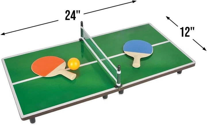 24" X 12" Mini Ping Pong Game, 1 Set per Order