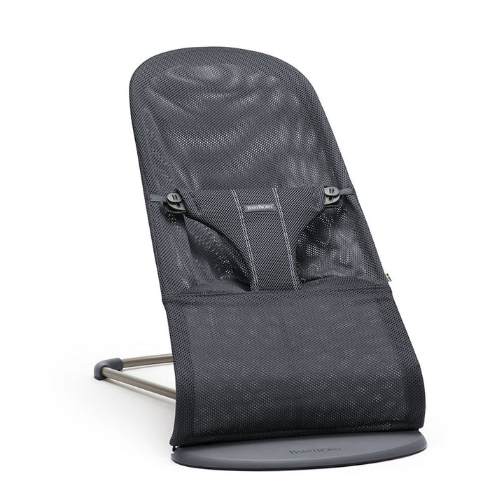 Bouncer Bliss, Sand Gray, Woven, Classic Quilt | 2-In-1 Adjustable Baby Bouncer Seat and Toddler Chair, Newborn to Toddler (8-29 Lbs), 4 Positions, Lightweight & Portable