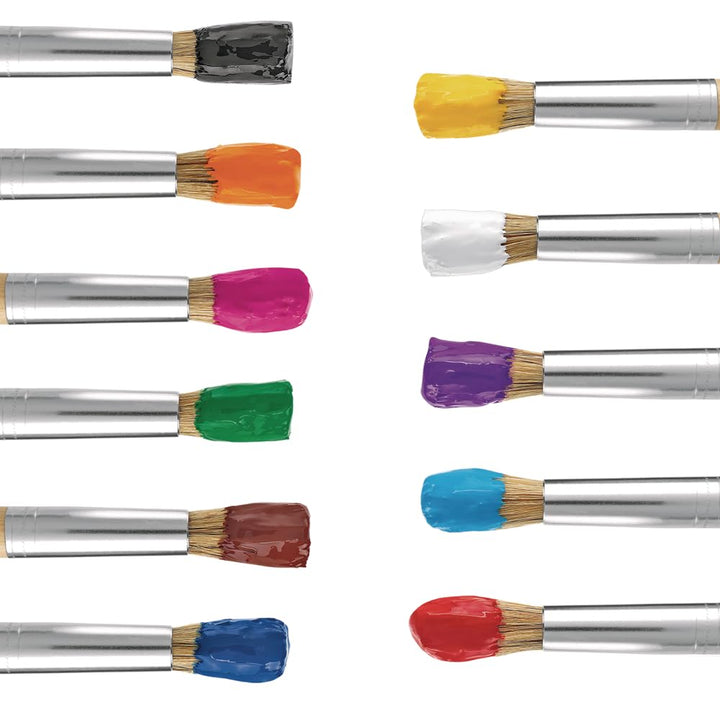 Simply Tempera Paint, 11 Gallon Set in Vibrant Colors, Matte Finish, Classroom Supplies, Non Toxic, School, Craft, Art Supply Set, Stock up on Bulk Paints for School