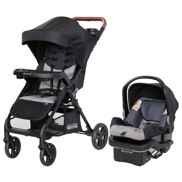 Passport® Cargo Stroller Travel System with Ez-Lift™ plus Infant Car Seat, Pink Bamboo