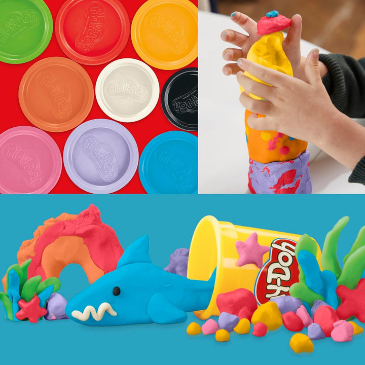 Bulk Pack of 48 Cans, 6 Sets of 8 Modeling Compound Colors, 3Oz, Back to School Gifts & Prizes for Students & Classroom, Preschool Toys for Kids, Ages 2+ (Amazon Exclusive)