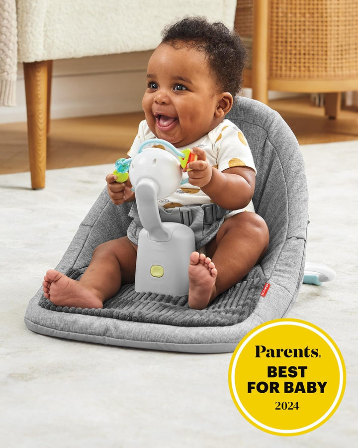 Baby Ergonomic Activity Floor Seat for Upright Sitting Lightweight and Travel-Friendly Silver Lining Cloud Grey Age 0+