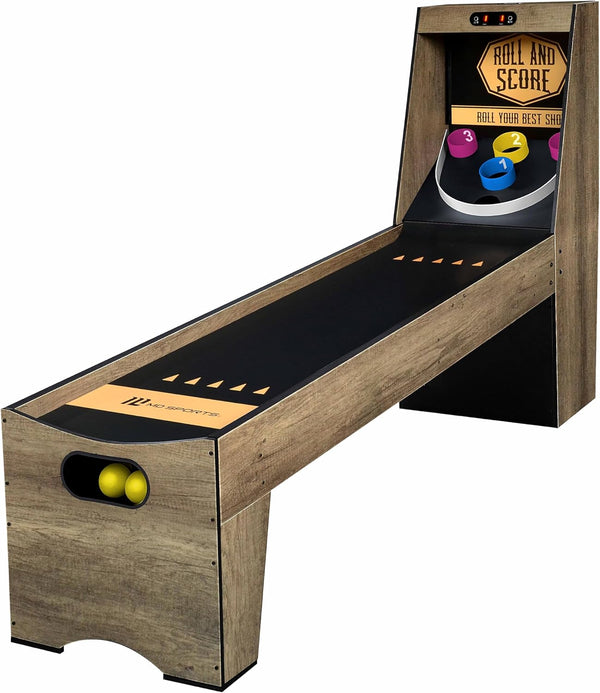Roll & Score Arcade Game, 87" Durable Electronic Scoring with Sound Effects and Game Balls, Perfect for Family Game Rooms