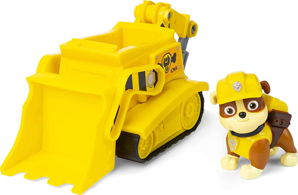 , Rubble’S Bulldozer Vehicle with Collectible Figure, for Kids Aged 3 and Up