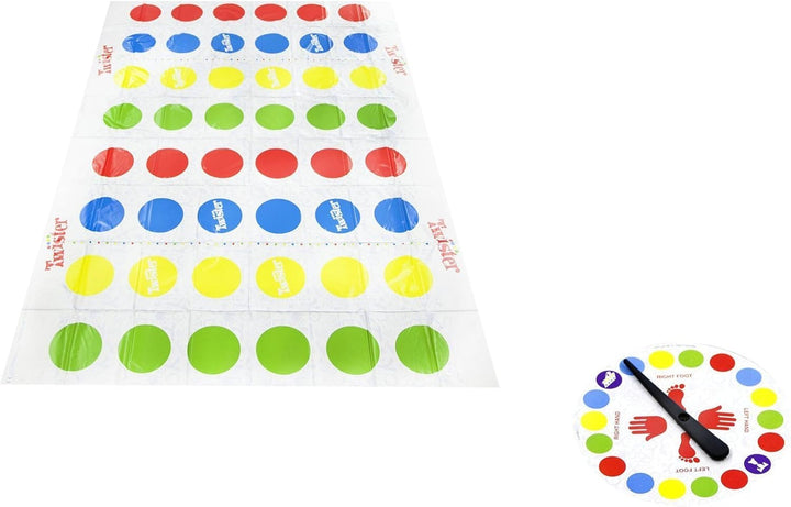 Twister Ultimate: Bigger Mat, More Colored Spots, Family, Kids Party Game Age 6+; Compatible with Alexa (Amazon Exclusive)