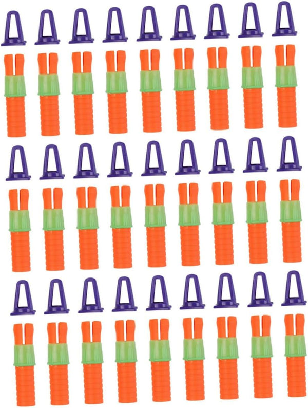 30Pcs Crayon Holder with Sharpener Pencil Lengthener for Effortless Drawing and Sketching Art Tool for Creative Freedom