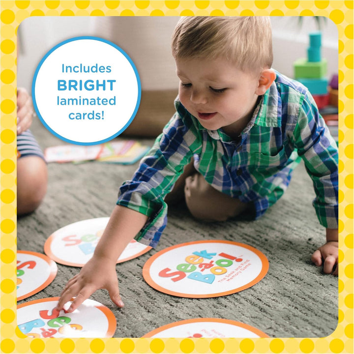 Seek-A-Boo Seek and Find Memory Game and Toddler Flash Cards Matching Game