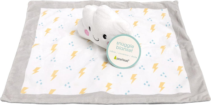 Cloud Security Blanket, Soft Baby Lovey for Babies, Snuggle Toy Stuffed Animal, Newborn Infant and Toddler Security Toy, Baby Boy or Baby Girl Lovie, New Baby Gift, White Cloud Lovey