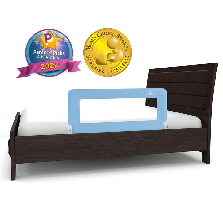1-Pack Bed Rail for Toddlers 55.5" L X 19.5" H | Toddler Bed Rails for Twin, Full, Queen & King Mattress Size | Swing down Rail Guard | Mattress Side Rail for Kids | Gray