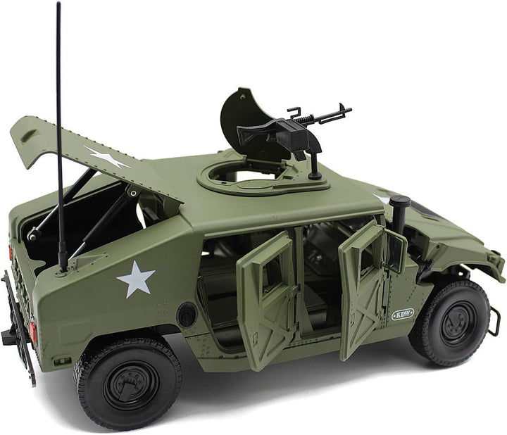 1/18 Scale Model Car Metal Diecast Military Armored Vehicle Battlefield Truck
