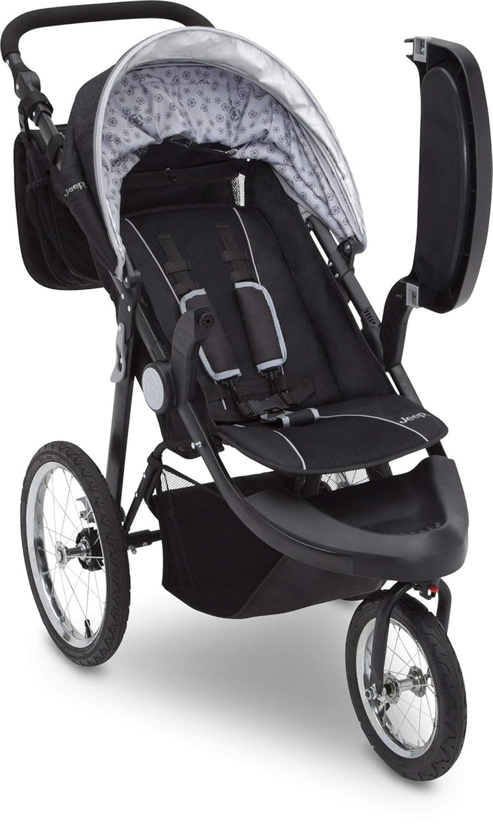 Jeep Cross-Country Sport plus Jogging Stroller by , Charcoal Galaxy