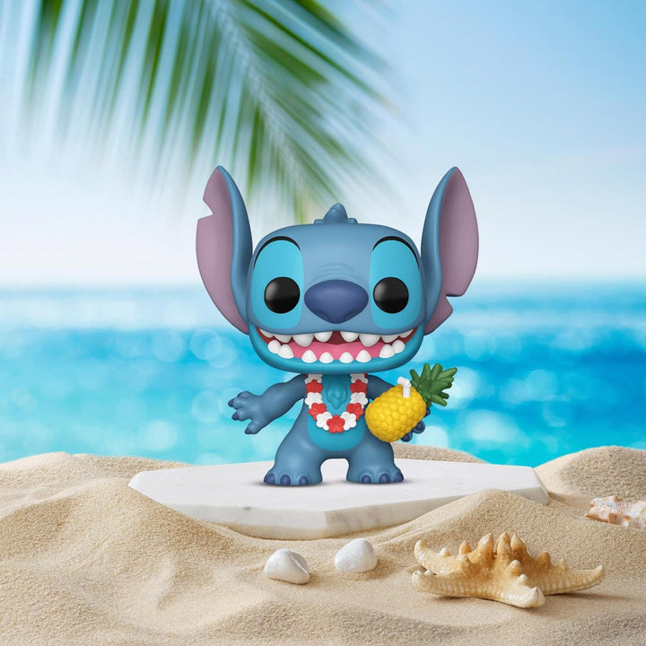 Pop Disney: Lilo and Stitch - Luau Stitch - Collectable Vinyl Figure - Gift Idea - Official Merchandise - Toys for Kids & Adults - Cartoon/Animation Fans - Model Figure for Collectors
