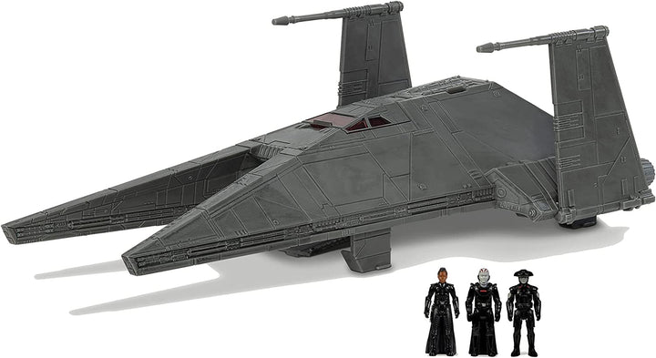 Star Wars Micro Galaxy Squadron Havoc Marauder (Rescue Mission) - 7-Inch Vehicle with Battle Damage and Two 1-Inch Micro Figure Accessories