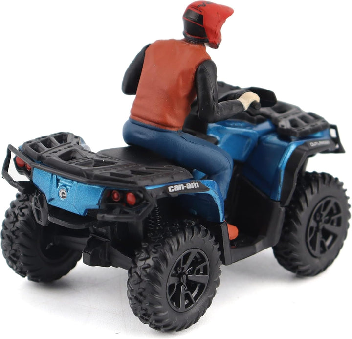 BRP Bombardier Models 1:32 Scale Diecast Replica Can-Am Outlander XT 1000R, Oxford Blue | Item 60007