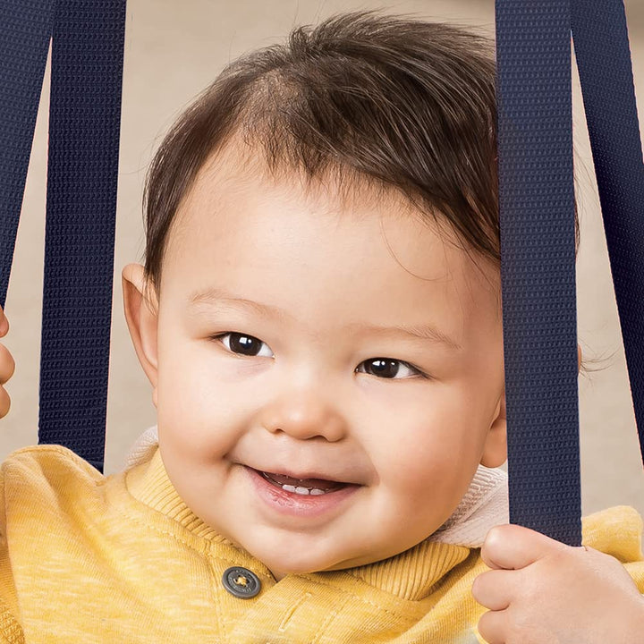 Exersaucer Johnny Jumper Featuring Easy-To-Use Clamp Attachment for Quick and Tool-Free Set up and Adjustable Straps to Customize the Height for Your Child, Owl