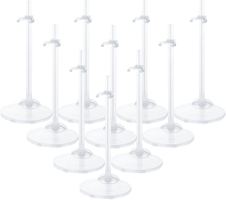 20PCS Doll Holder, Doll Stand Display Holder, Ideal Display Stand Support with Adjustable Waist Clip for 11 to 13 Inch Tall Dolls