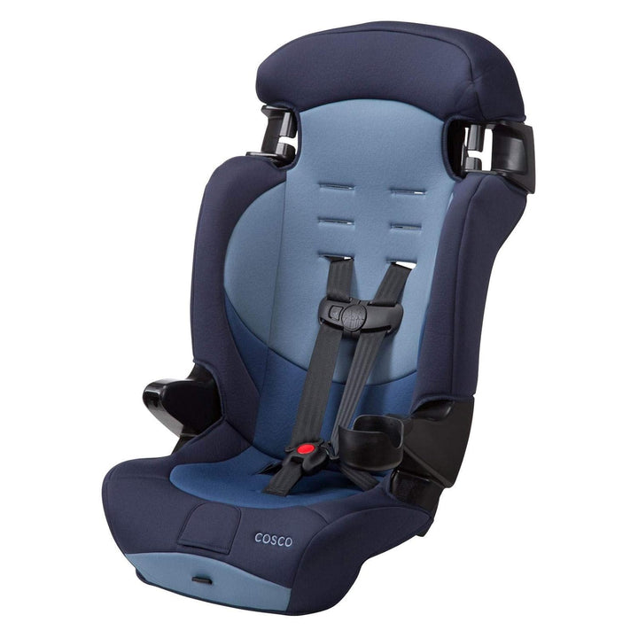 Kids Finale DX 2-In-1 Booster Car Seat, Forward Facing Toddler Car Seat (30-65 Lbs) and Belt Positioning High Back Booster Seat (40-100 Lbs), Sport Blue