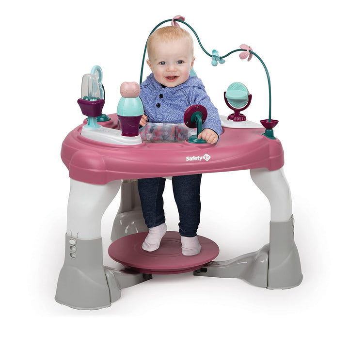 Grow and Go 4-In-1 Stationary Activity Center, Oslo Pink
