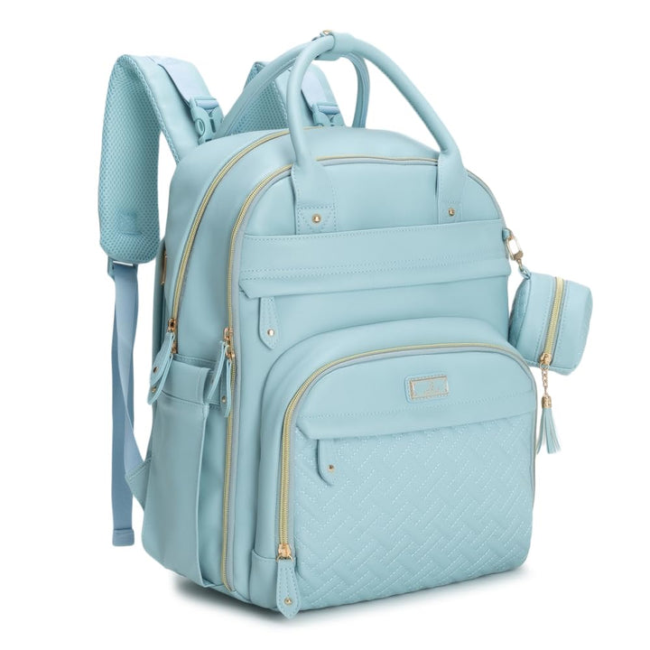 Diaper Bag Backpack - Baby Essentials Travel Tote - Multi Function Waterproof Diaper Bag, Travel Essentials Baby Bag with Changing Pad, Stroller Straps & Pacifier Case - Unisex, Dark Gray