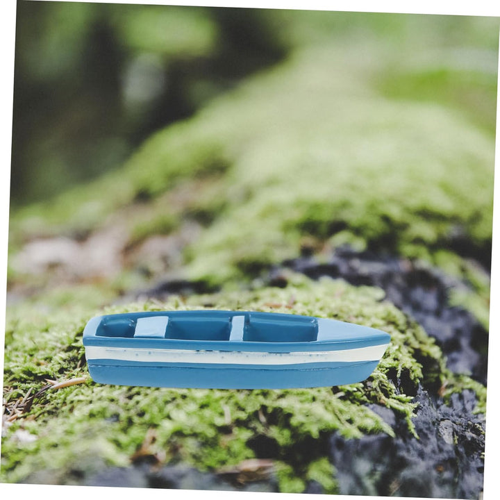 10Pcs Miniature Yacht Decor High Detail Boat for Fairy Garden Coastal Home Decor Accessories for Nautical Microlandscape Display