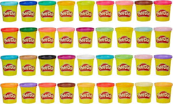 Modeling Compound 36-Pack Case of Colors, Non-Toxic, 3 Oz Cans of Assort. Colors, Back to School Classroom Supplies, Preschool Toys, Ages 2+ (Amazon Exclusive)