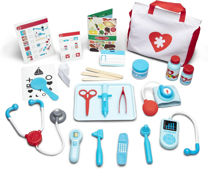 Get Well Doctor’S Kit Play Set – 25 Toy Pieces - Doctor Role Play Set, Doctor Kit for Toddlers and Kids Ages 3+