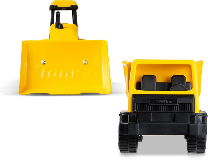 - Steel Classics Giga Series - Dump Truck & Bulldozer, 2-Pack