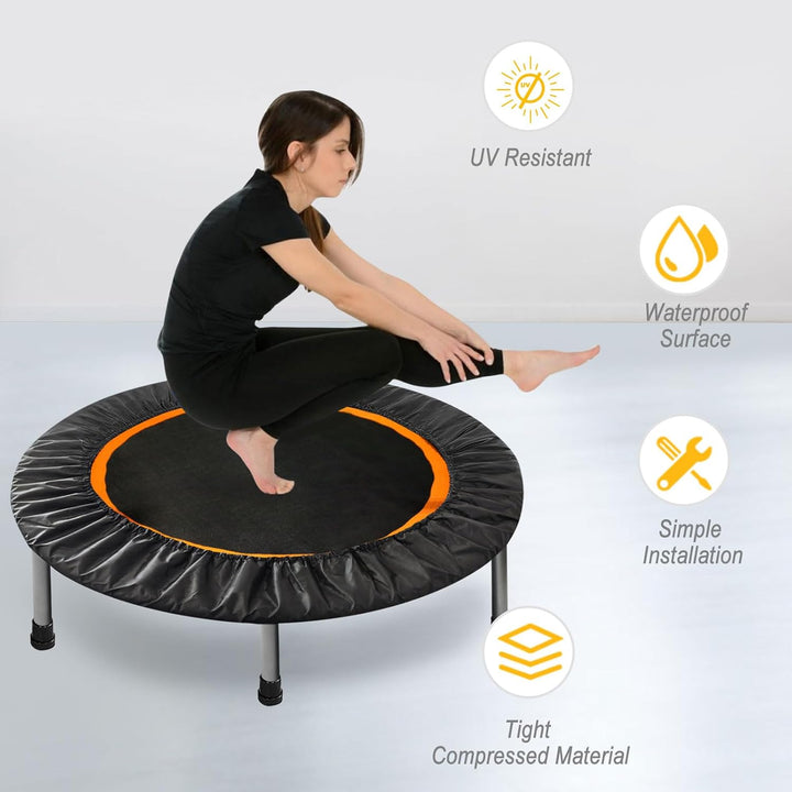 Mini & Small Trampoline Spring Cover: 36 Inches Trampoline Springs Covers for Trampoline Edge Replacement - 600D Oxford Fabric Tear-Resistant Easy to Install