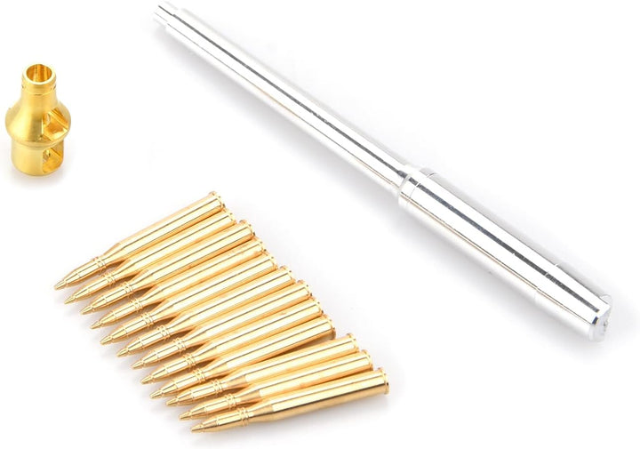 Metal Barrel + Shells Accessories Kit Tank Model Replacement for Tamiya 35216/35227 1/35 German Tiger I Tank Parts