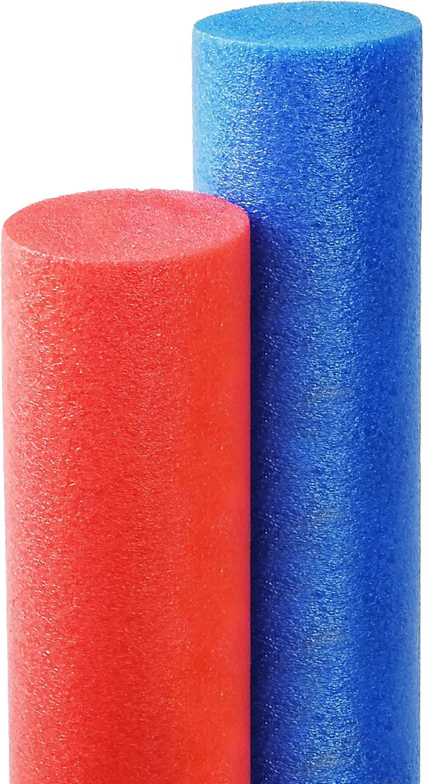 Deluxe Floating Pool Noodles Foam Tube, Super Thick Noodles for Floating in the Swimming Pool, Assorted Colors, 52 Inches Long