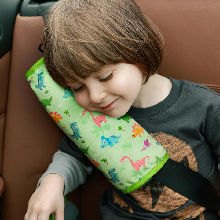 Car Seat Straps Shoulder Pads for Baby Kids, Super Soft Seat Belt Covers for All Car Seats/Pushchair/Stroller/High Chair