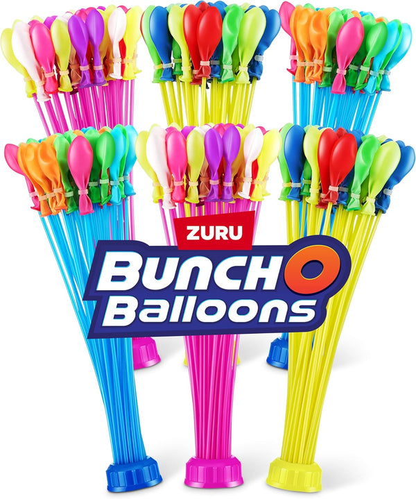 Crazy Color by , 200+ Rapid-Filling Self-Sealing Water Balloons for Outdoor Family, Friends, Children Summer Fun, Amazon Exclusive (6 Pack)